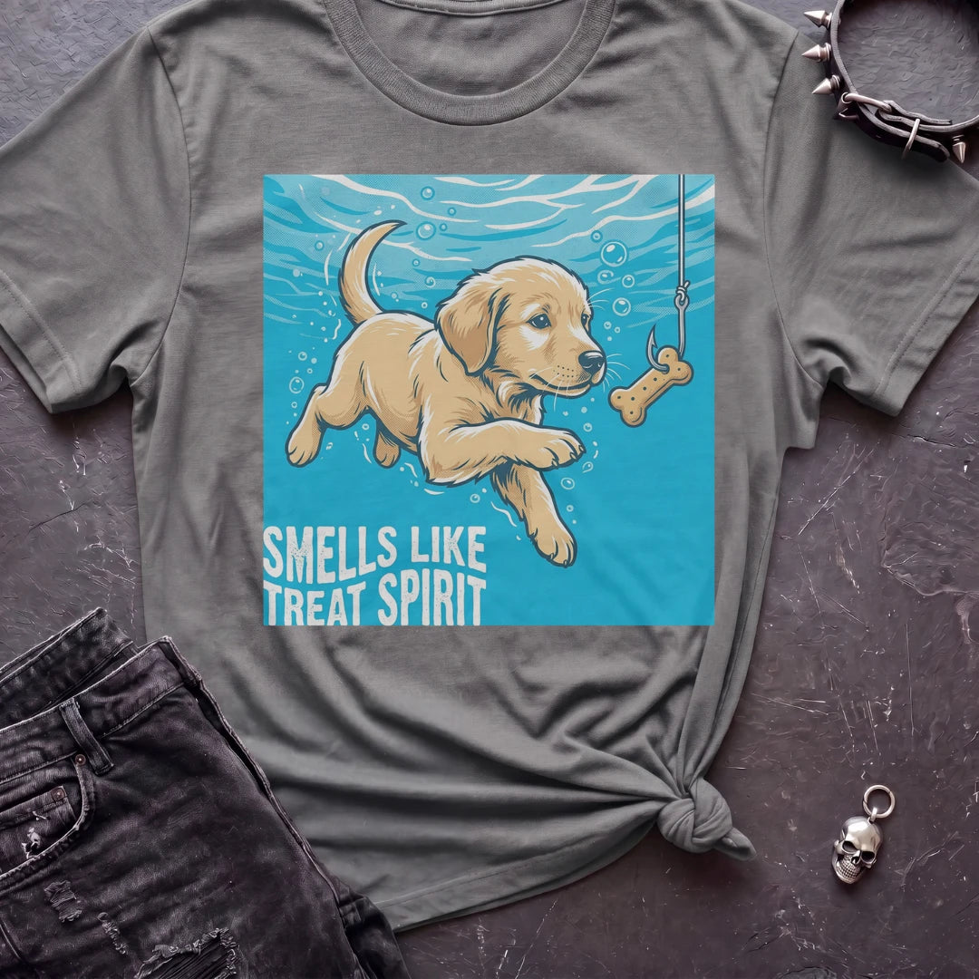 Smells Like Treat Spirit Golden Tshirt