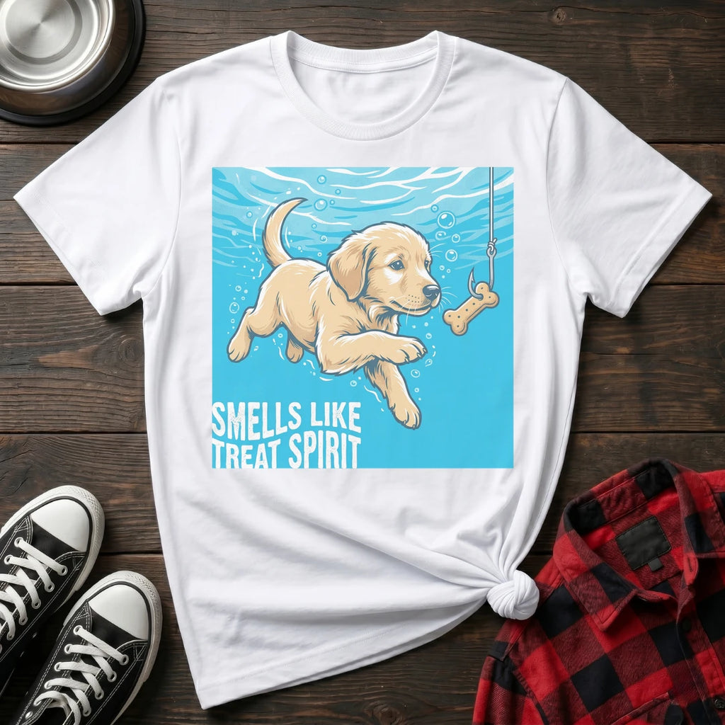 Smells Like Treat Spirit Golden Tshirt