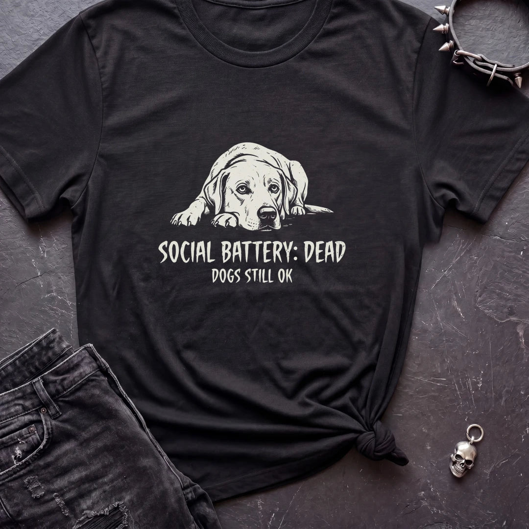 Social Battery Tshirt