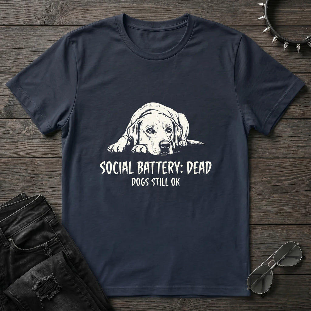 Social Battery Tshirt