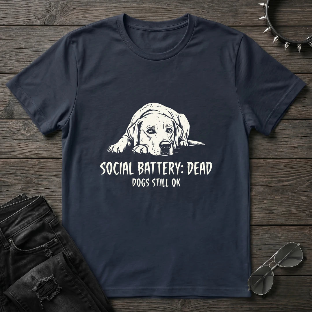 Social Battery Tshirt