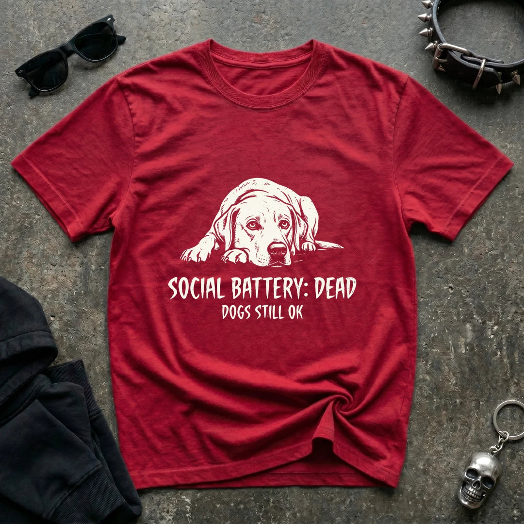 Social Battery Tshirt