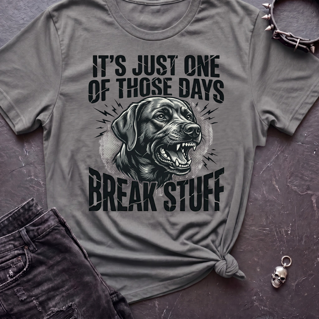 Break Stuff Labrador Tshirt