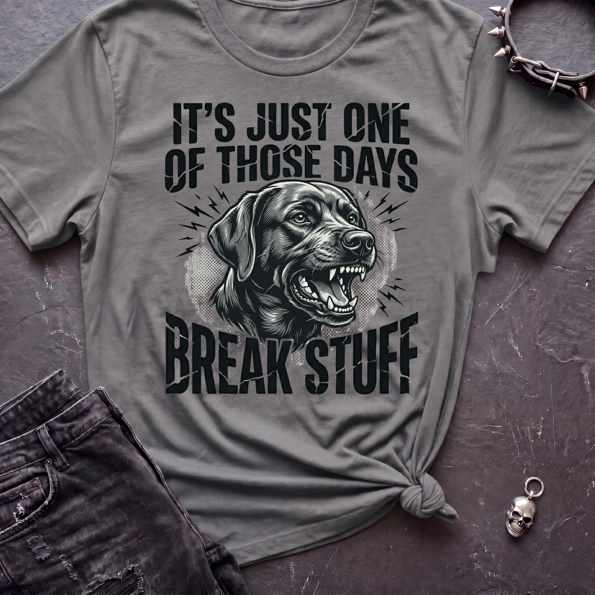 Break Stuff Labrador Tshirt