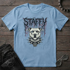 Staffy Death Metal Tshirt