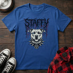 Staffy Death Metal Tshirt