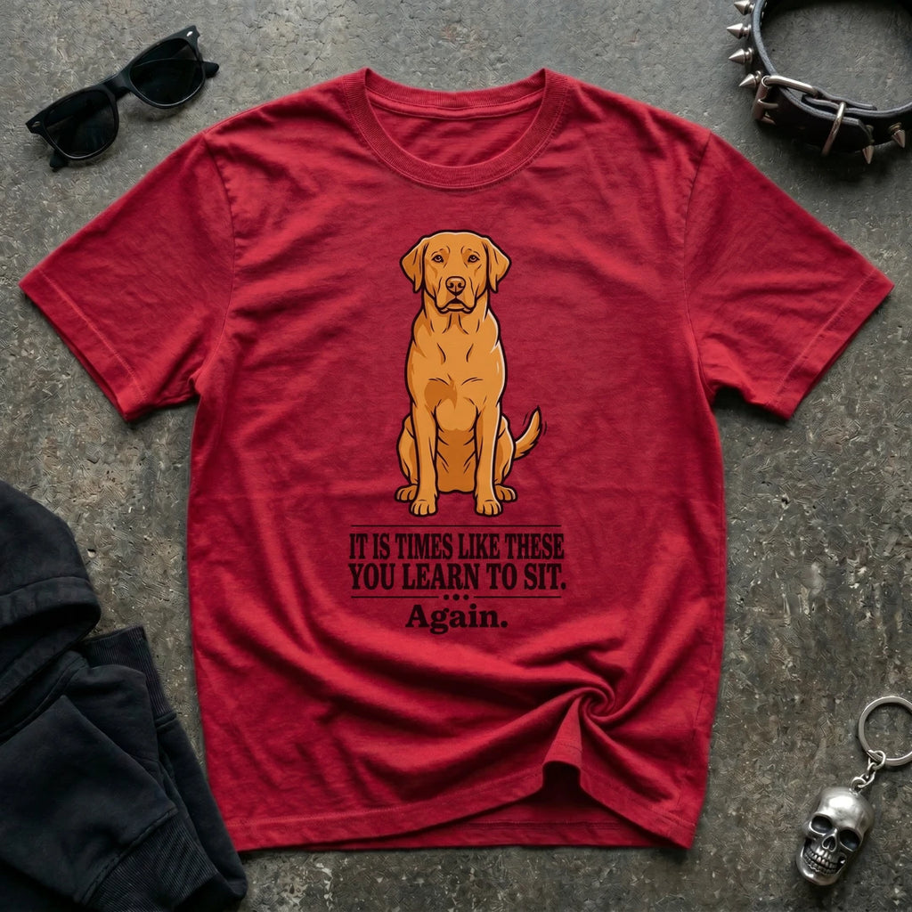 Times Like These Labrador Tshirt