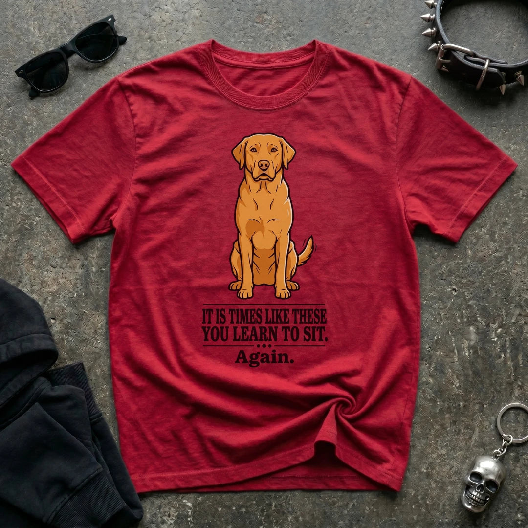 Times Like These Labrador Tshirt