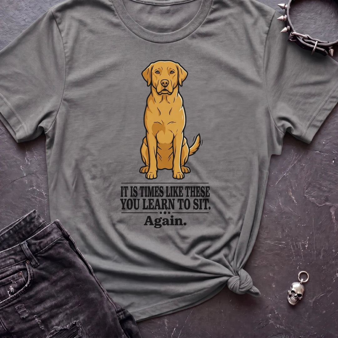 Times Like These Labrador Tshirt
