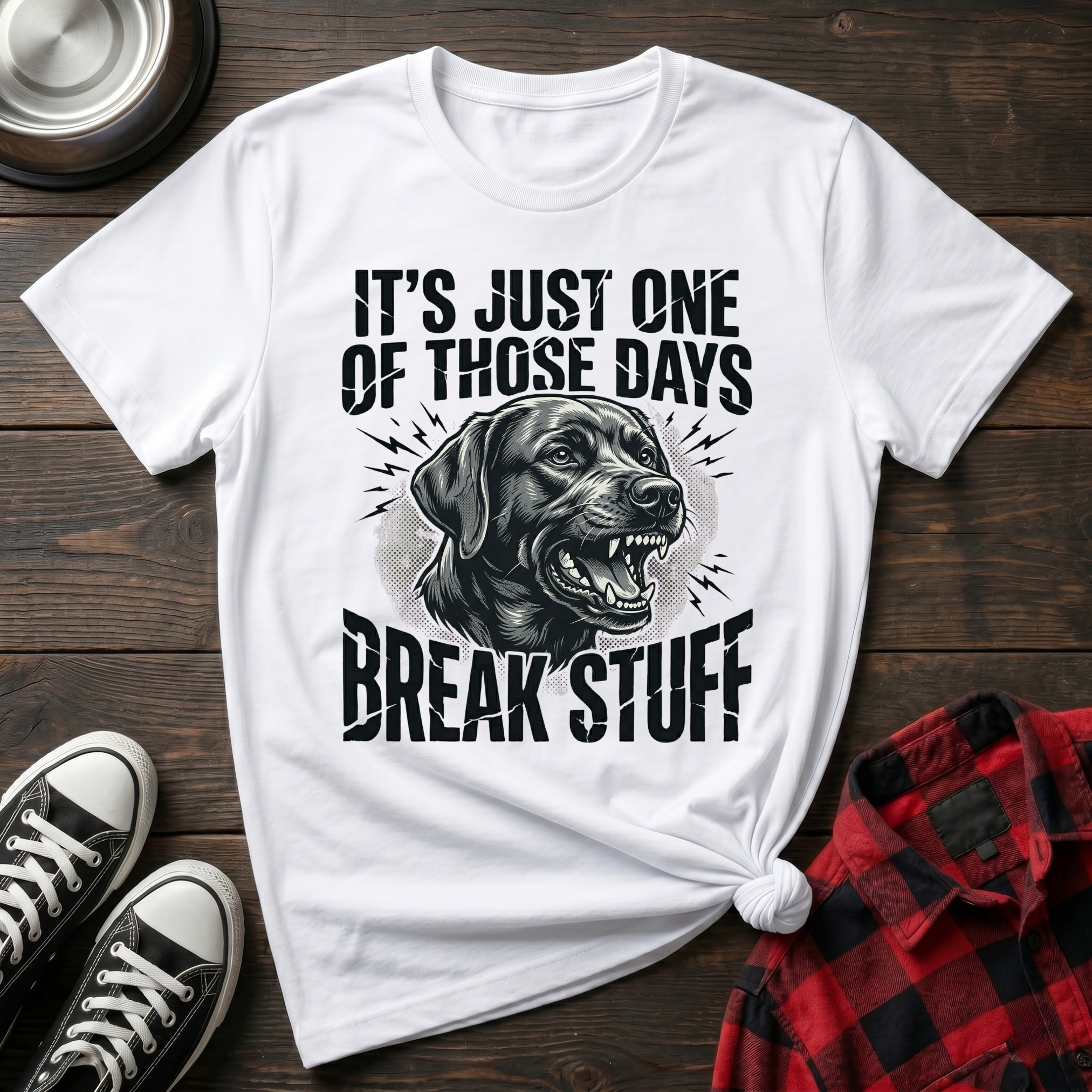 Break Stuff Labrador Tshirt