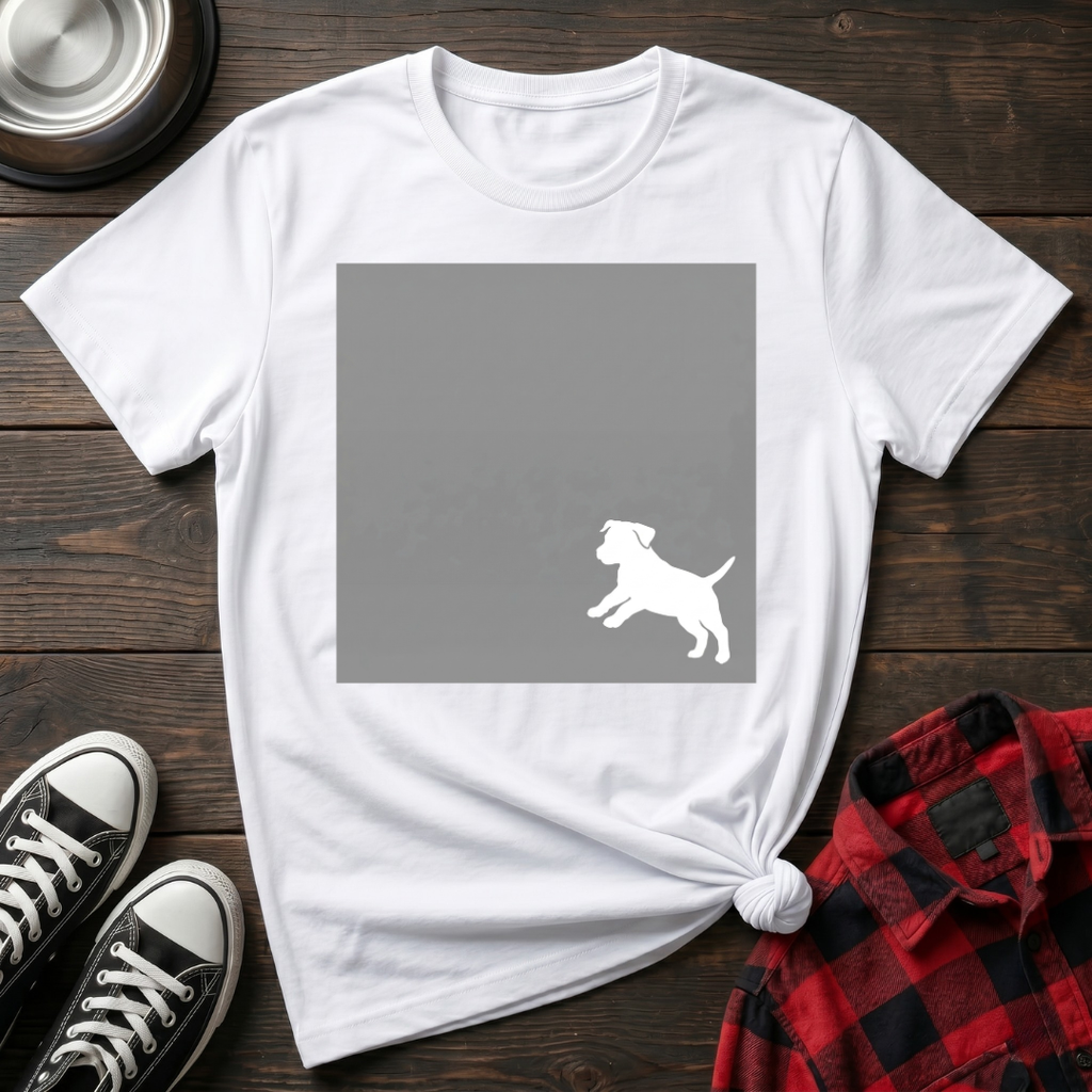 White Puppy Tshirt