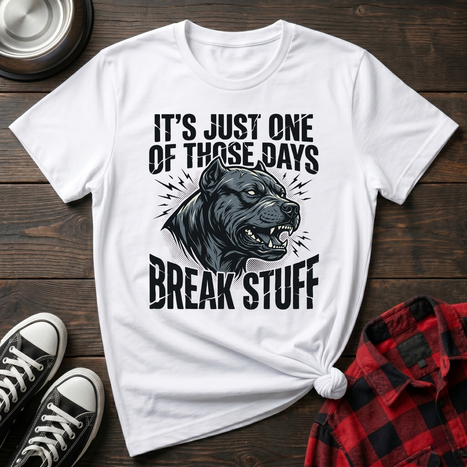 Break Stuff Staffy Tshirt