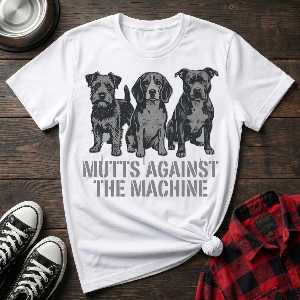Mutts Against the Machine Tshirt