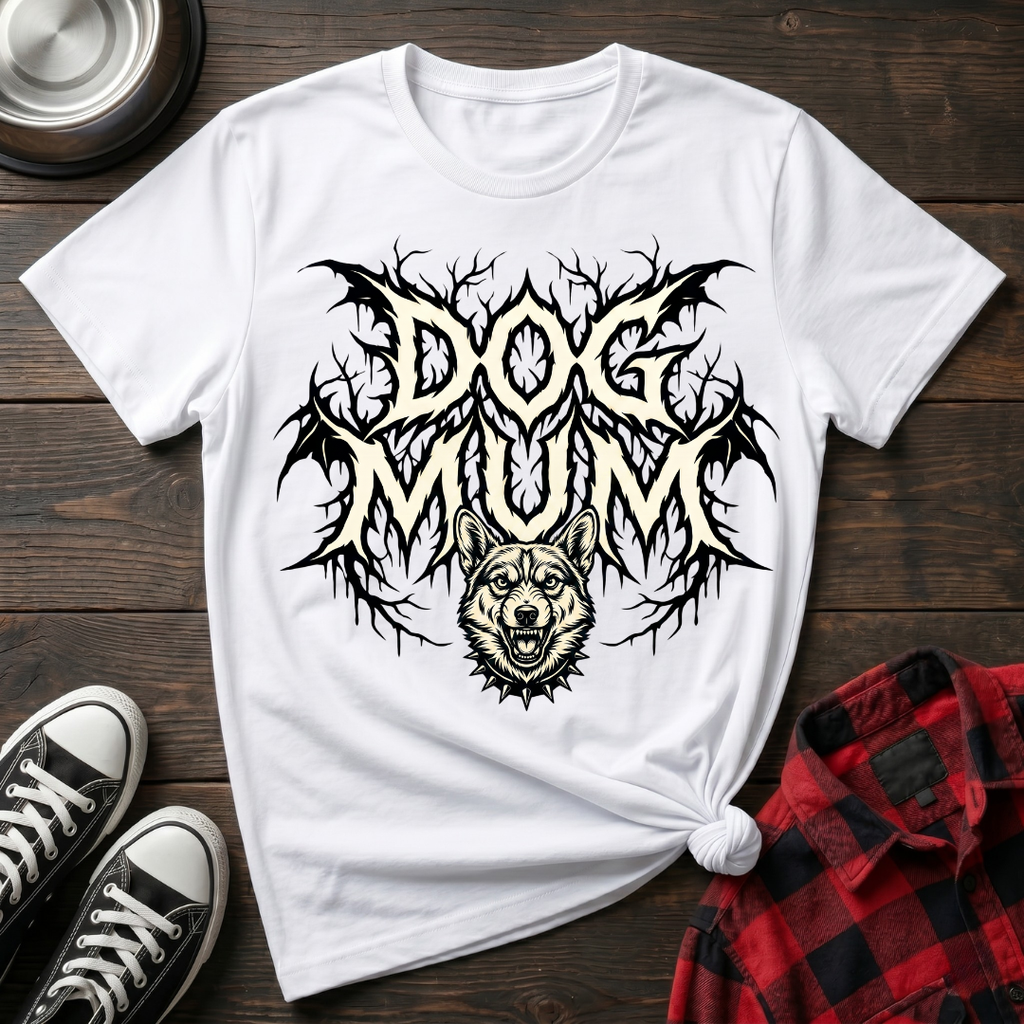 Dog Mum Death Metal Corgi Tshirt